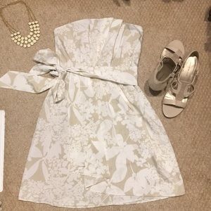 Express strapless dress